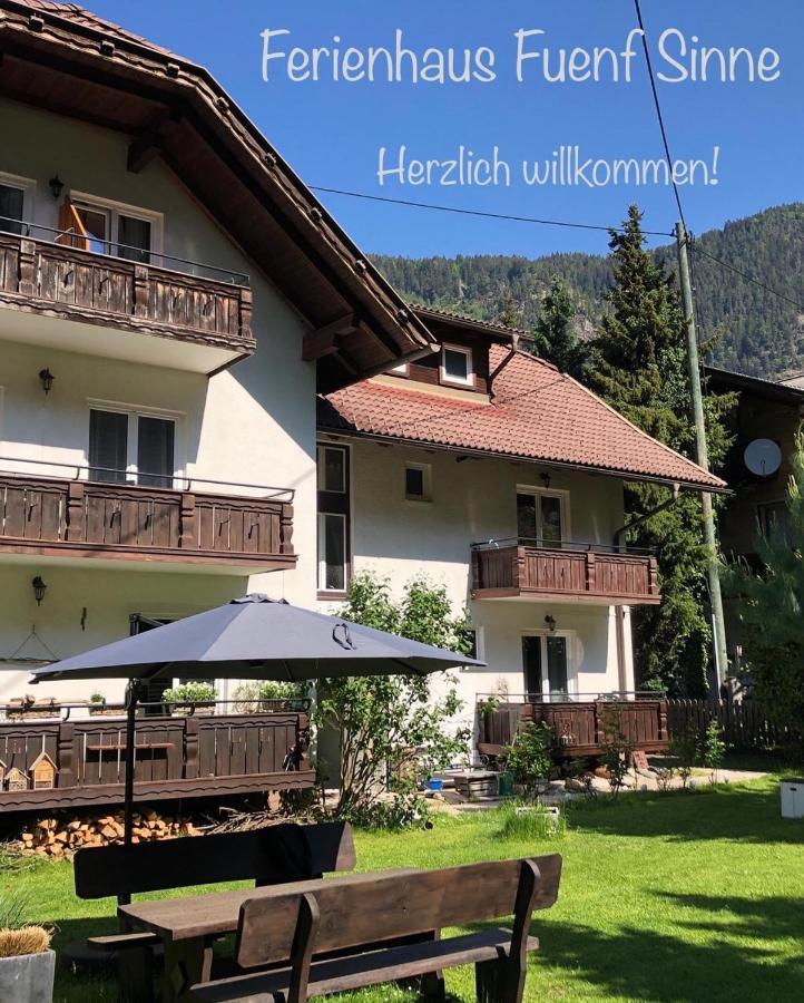 Appartement Felsblick Ferienhaus Fuenf Sinne Добриах Экстерьер фото